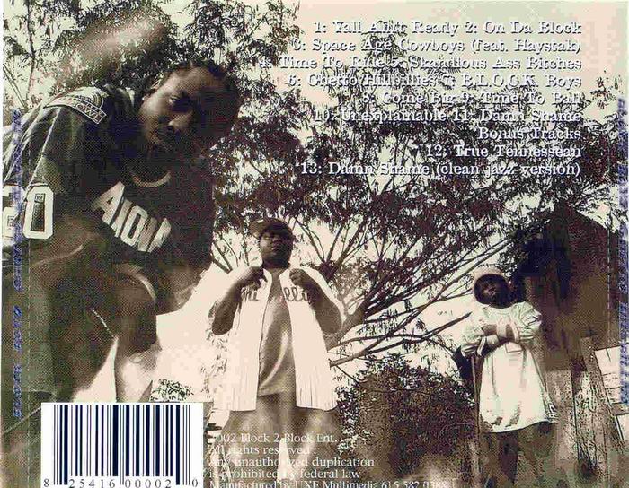 Ghetto Hillbillies By Block Boyz CD 2003 Block 2 Block Entertainment 